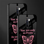 as pretty as you treat people glass case for realme x2 pro image-2