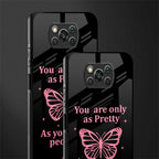 as pretty as you treat people glass case for poco x3 image-2