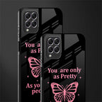 as pretty as you treat people glass case for samsung galaxy f62 image-2