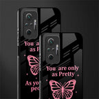 as pretty as you treat people glass case for redmi note 10 pro image-2