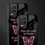 as pretty as you treat people glass case for realme narzo 30 5g image-2