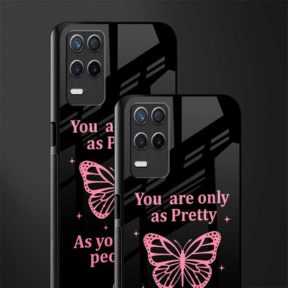 as pretty as you treat people glass case for realme 8 5g image-2