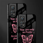 as pretty as you treat people glass case for mi 10t 5g image-2