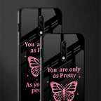 as pretty as you treat people glass case for oneplus 7 image-2