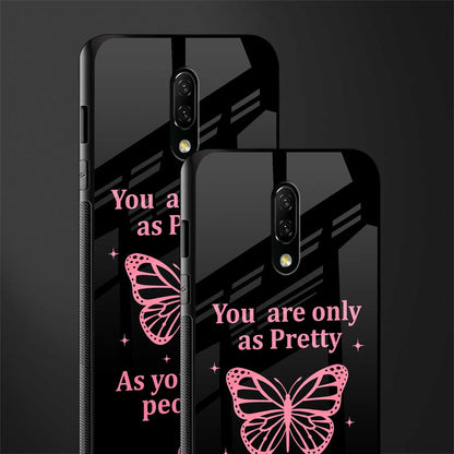 as pretty as you treat people glass case for oneplus 7 image-2