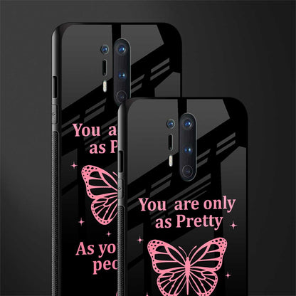 as pretty as you treat people glass case for oneplus 8 pro image-2