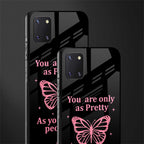 as pretty as you treat people glass case for samsung galaxy note 10 lite image-2