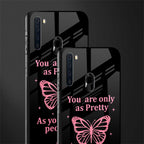 as pretty as you treat people glass case for samsung a21 image-2