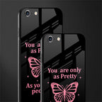 as pretty as you treat people glass case for iphone 6 plus image-2