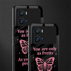 as pretty as you treat people back phone cover | glass case for iQOO 9 Pro