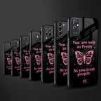 as pretty as you treat people glass case for samsung galaxy s21 image-3