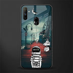 astronaut believer beach glass case for realme narzo 10a image