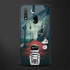 astronaut believer beach glass case for vivo u20 image