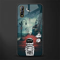 astronaut believer beach glass case for vivo s1 image