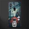 astronaut believer beach glass case for vivo v15 image