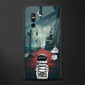 astronaut believer beach glass case for vivo v15 pro image
