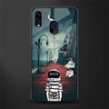 astronaut believer beach glass case for samsung galaxy m10s image