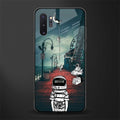 astronaut believer beach glass case for samsung galaxy note 10 plus image