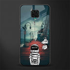 astronaut believer beach glass case for redmi note 9 pro image