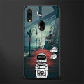 astronaut believer beach glass case for redmi note 7 image