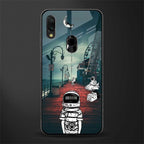 astronaut believer beach glass case for redmi note 7 pro image