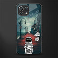 astronaut believer beach glass case for mi 11 lite image
