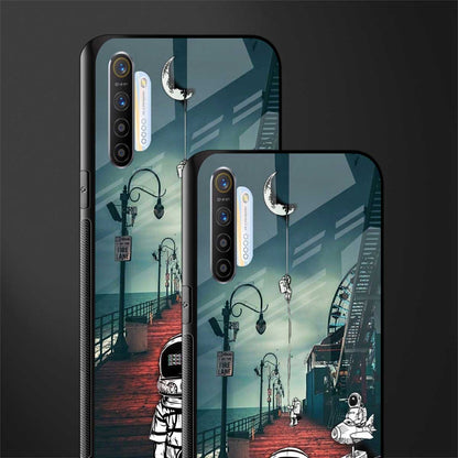 astronaut believer beach glass case for realme x2 image-2