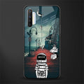 astronaut believer beach glass case for realme xt image