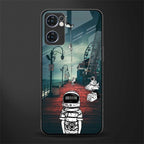 astronaut believer beach glass case for oppo reno7 5g image