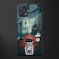 astronaut believer beach glass case for realme 9 pro plus 5g image