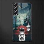 astronaut believer beach glass case for samsung galaxy s21 image