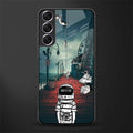 astronaut believer beach glass case for samsung galaxy s21 fe 5g image
