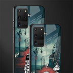 astronaut believer beach glass case for samsung galaxy s20 ultra image-2