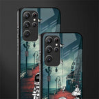 astronaut believer beach glass case for samsung galaxy s22 ultra 5g image-2