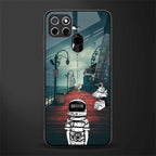 astronaut believer beach glass case for realme narzo 30a image