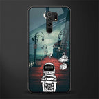 astronaut believer beach glass case for poco m2 image