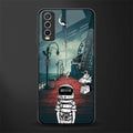 astronaut believer beach glass case for vivo y20i vivo y20t image