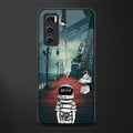astronaut believer beach glass case for vivo v20 se image