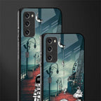 astronaut believer beach glass case for samsung galaxy s20 fe image-2