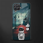 astronaut believer beach glass case for samsung galaxy a12 image