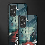 astronaut believer beach glass case for samsung galaxy a72 image-2