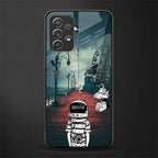 astronaut believer beach glass case for samsung galaxy a52s 5g image