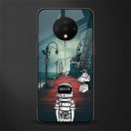 astronaut believer beach glass case for oneplus 7t image