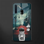 astronaut believer beach glass case for samsung a21 image