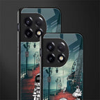 astronaut believer beach back phone cover | glass case for oneplus 11r