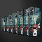 astronaut believer beach glass case for samsung galaxy a70s image-3