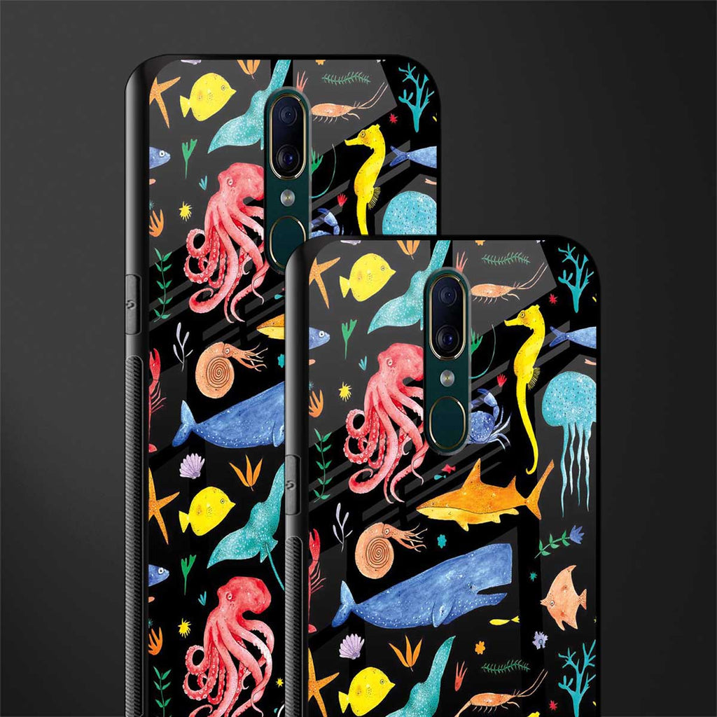 atomic ocean glass case for oppo f11 image-2