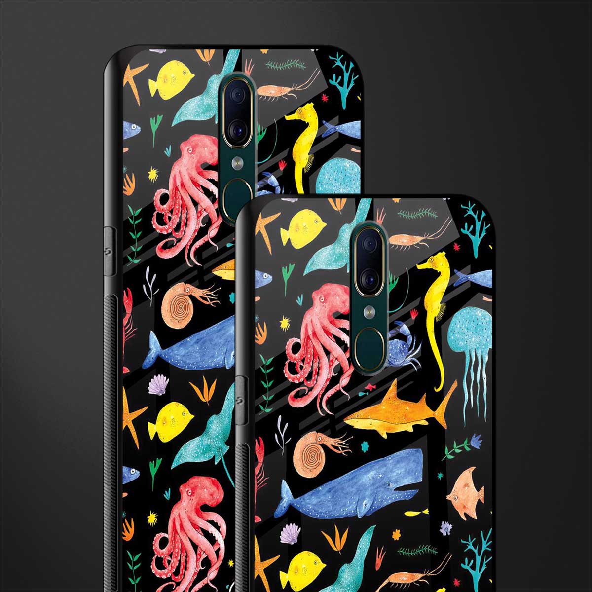 atomic ocean glass case for oppo f11 image-2