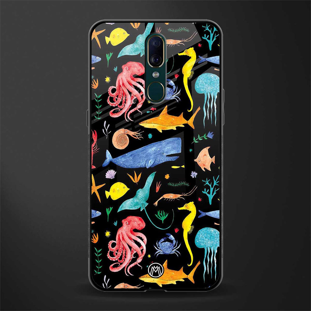 atomic ocean glass case for oppo a9 image