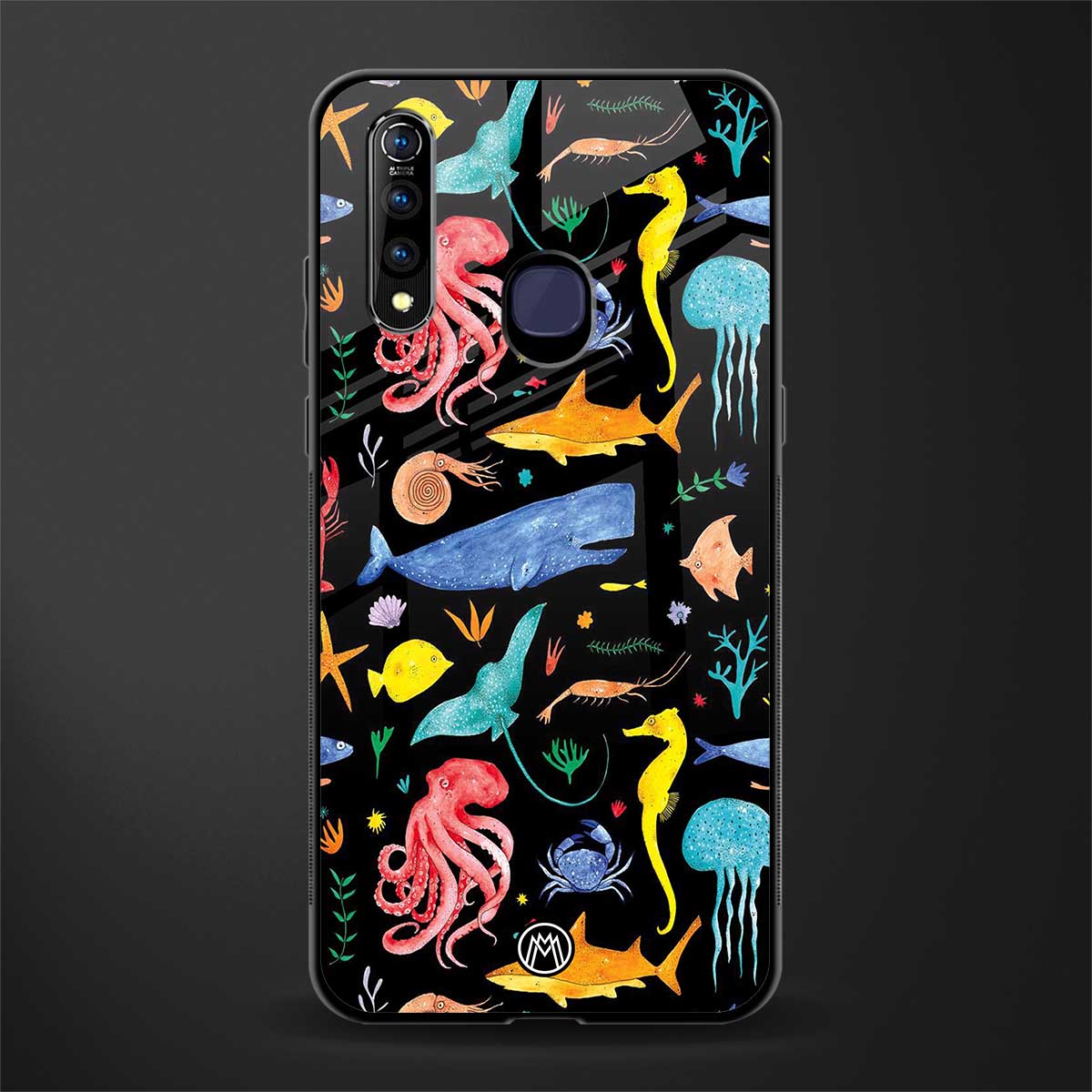 atomic ocean glass case for vivo z1 pro image